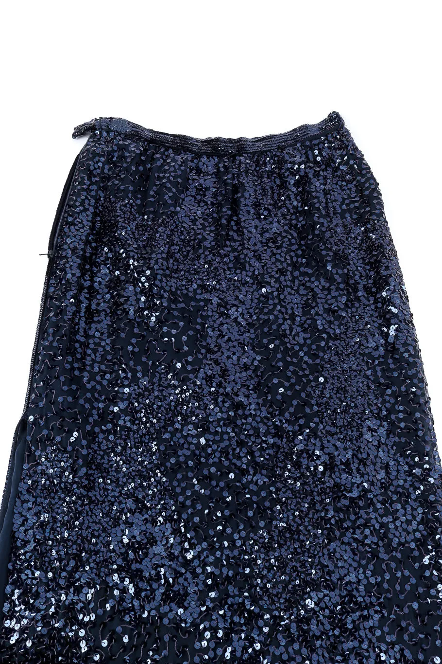 Chiffon Sequin Maxi Skirt