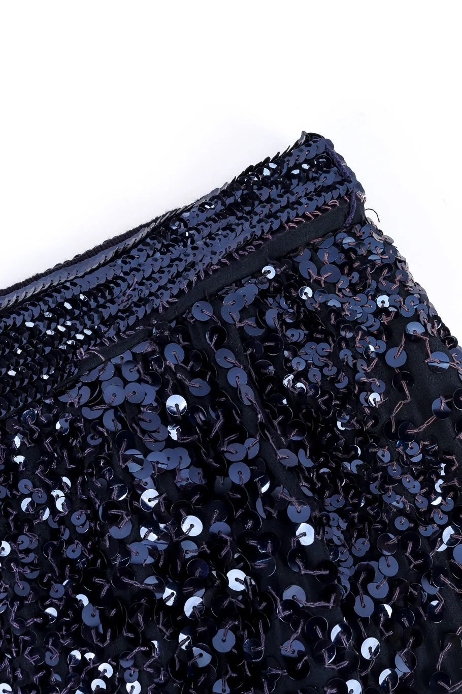 Chiffon Sequin Maxi Skirt