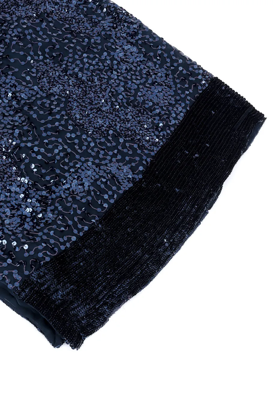 Chiffon Sequin Maxi Skirt