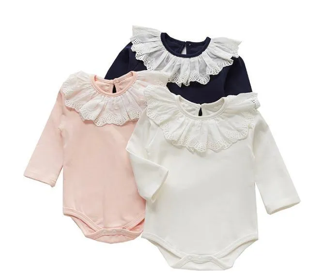 Classic Frilled Collar Romper