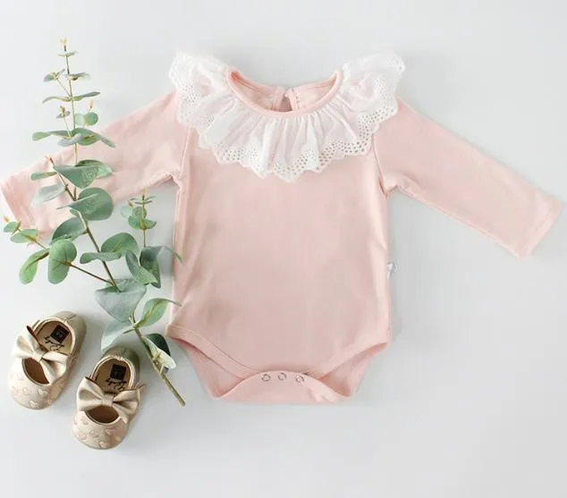 Classic Frilled Collar Romper