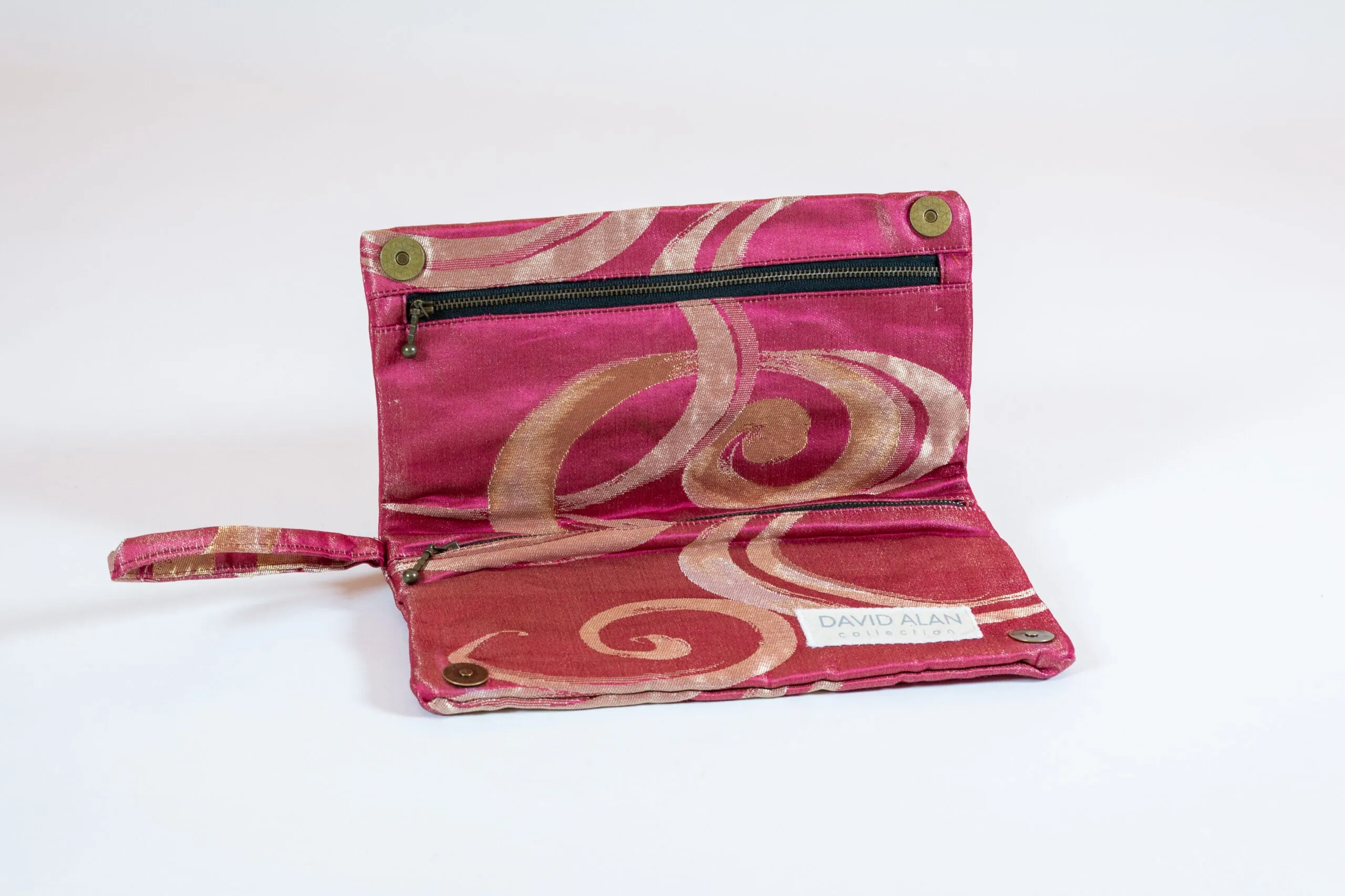 Clutch Purse of Vintage Kimono Fabric