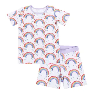 Coco Moon Short Bamboo Pajamas Flower Shower