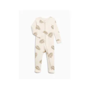 Colored Organics | Peyton Zipper Sleeper | Palm