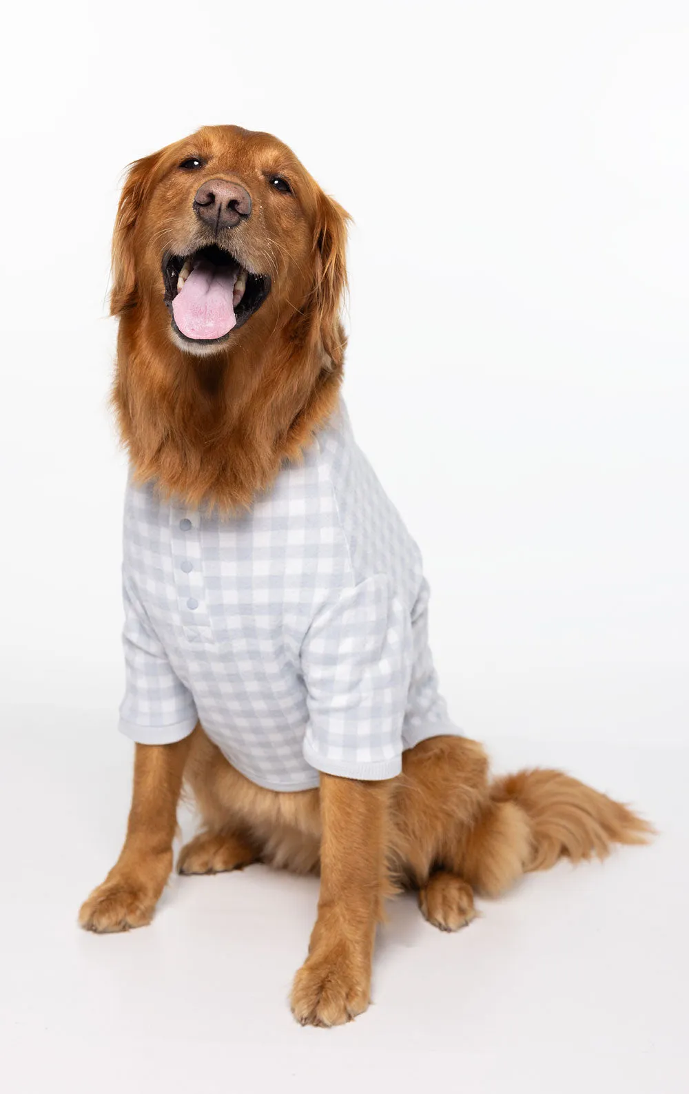 Comfort Knit Pet Pajamas - Dusty Plaid Pet & Owner