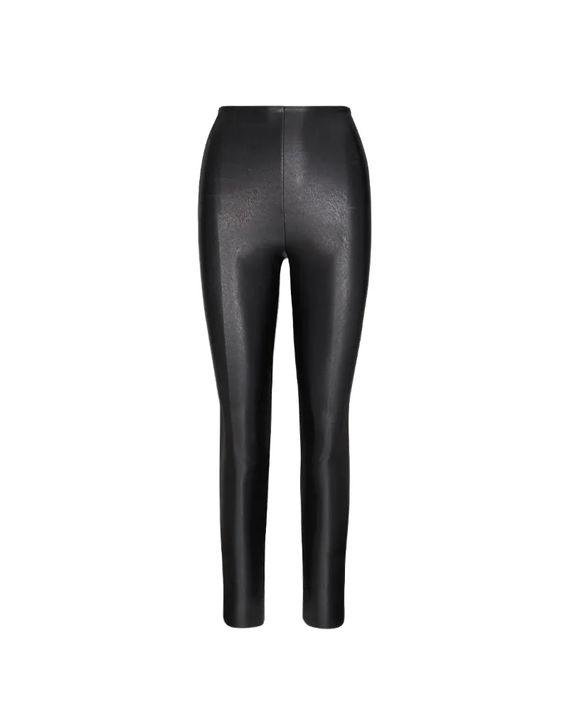 Commando Faux Leather Legging in Black