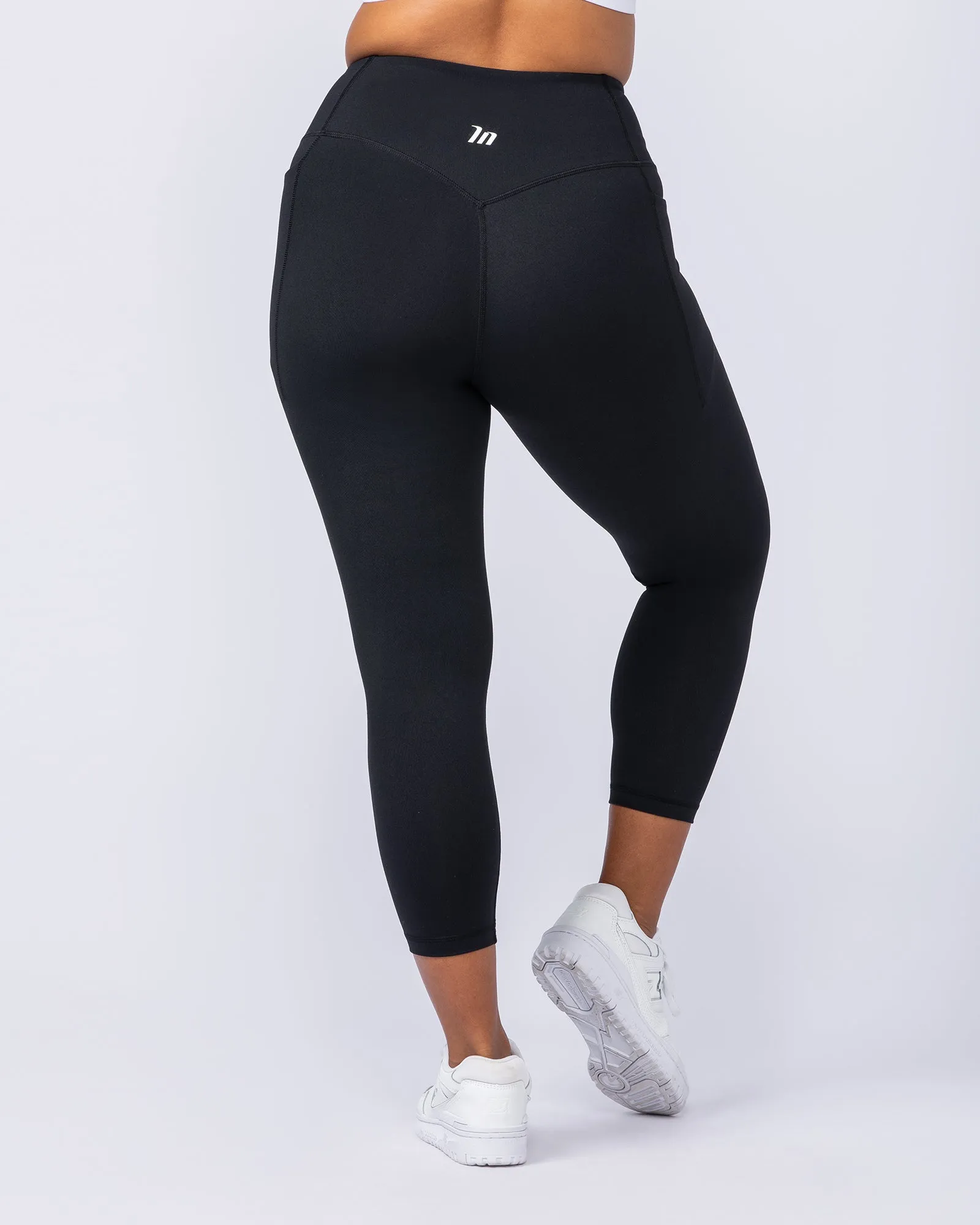 Core Pocket 7/8 Leggings - Black