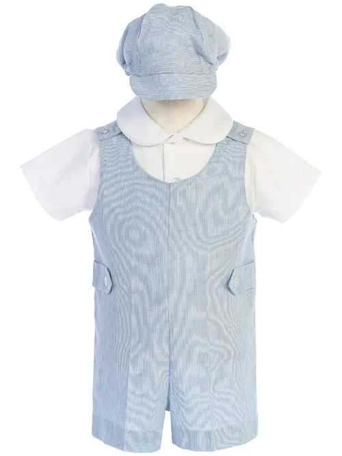 Cotton Linen Overall Set
