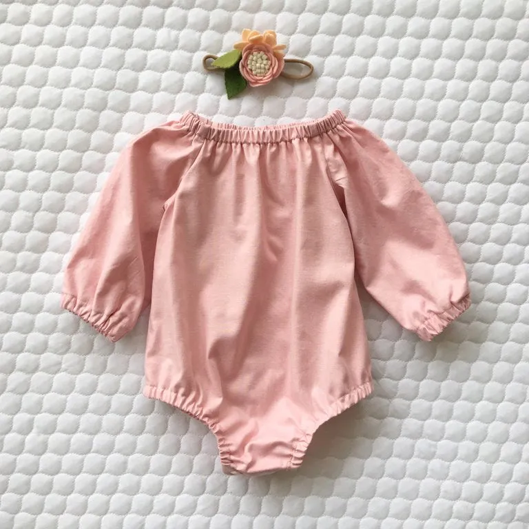 Cotton Rompers - 9 colours