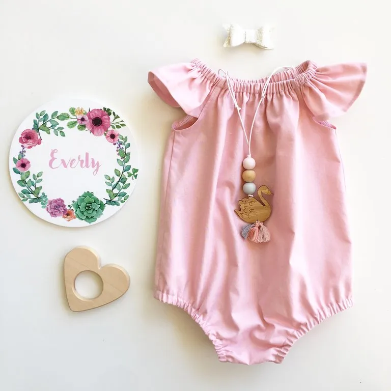 Cotton Rompers - 9 colours