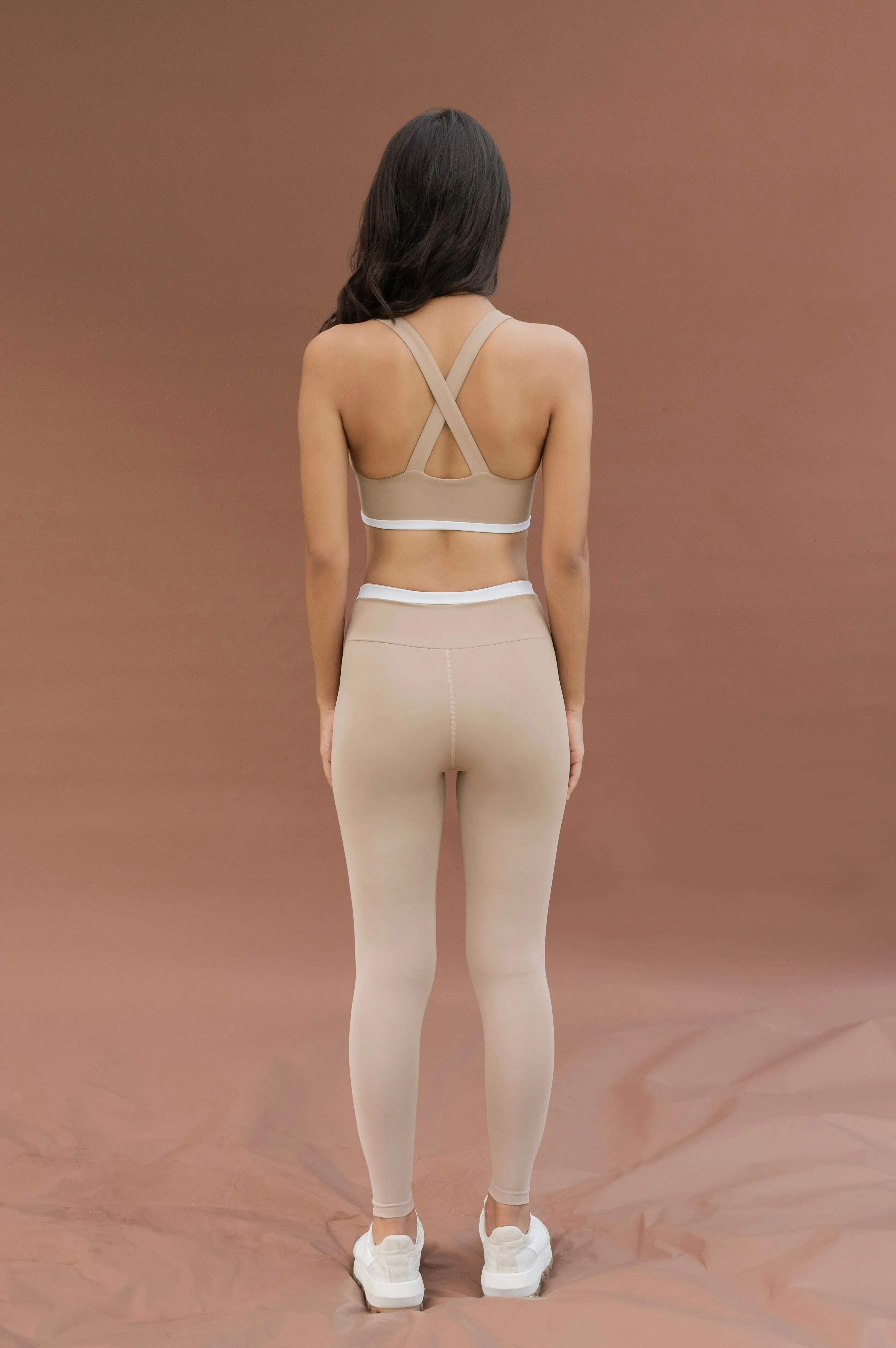 Courtside Leggings in Stone