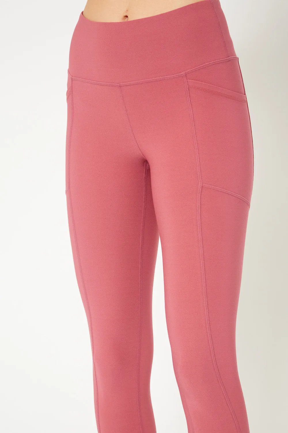 Cover Girl label mid rise 7/8 leggings
