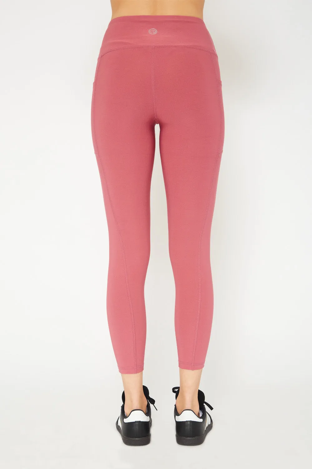 Cover Girl label mid rise 7/8 leggings