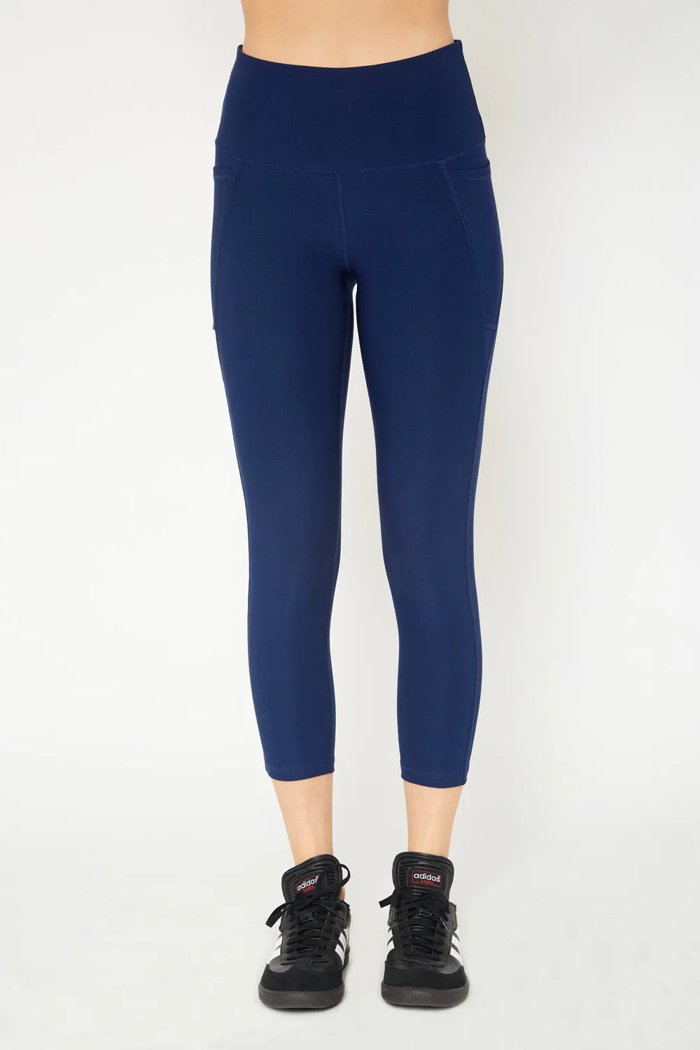 Cover Girl label mid rise 7/8 leggings
