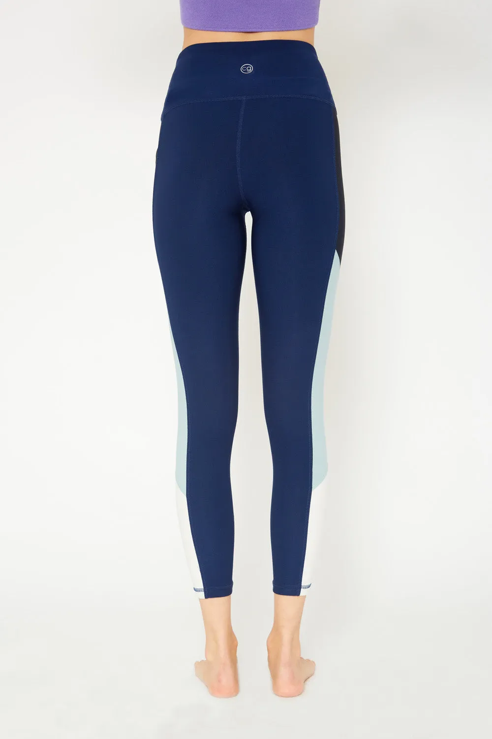 Cover Girl label mid rise 7/8 leggings