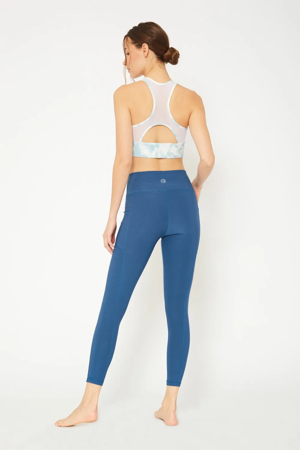 Cover Girl label mid rise 7/8 leggings