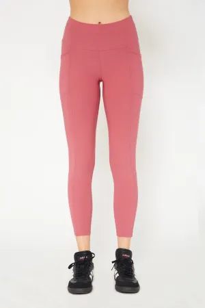 Cover Girl label mid rise 7/8 leggings