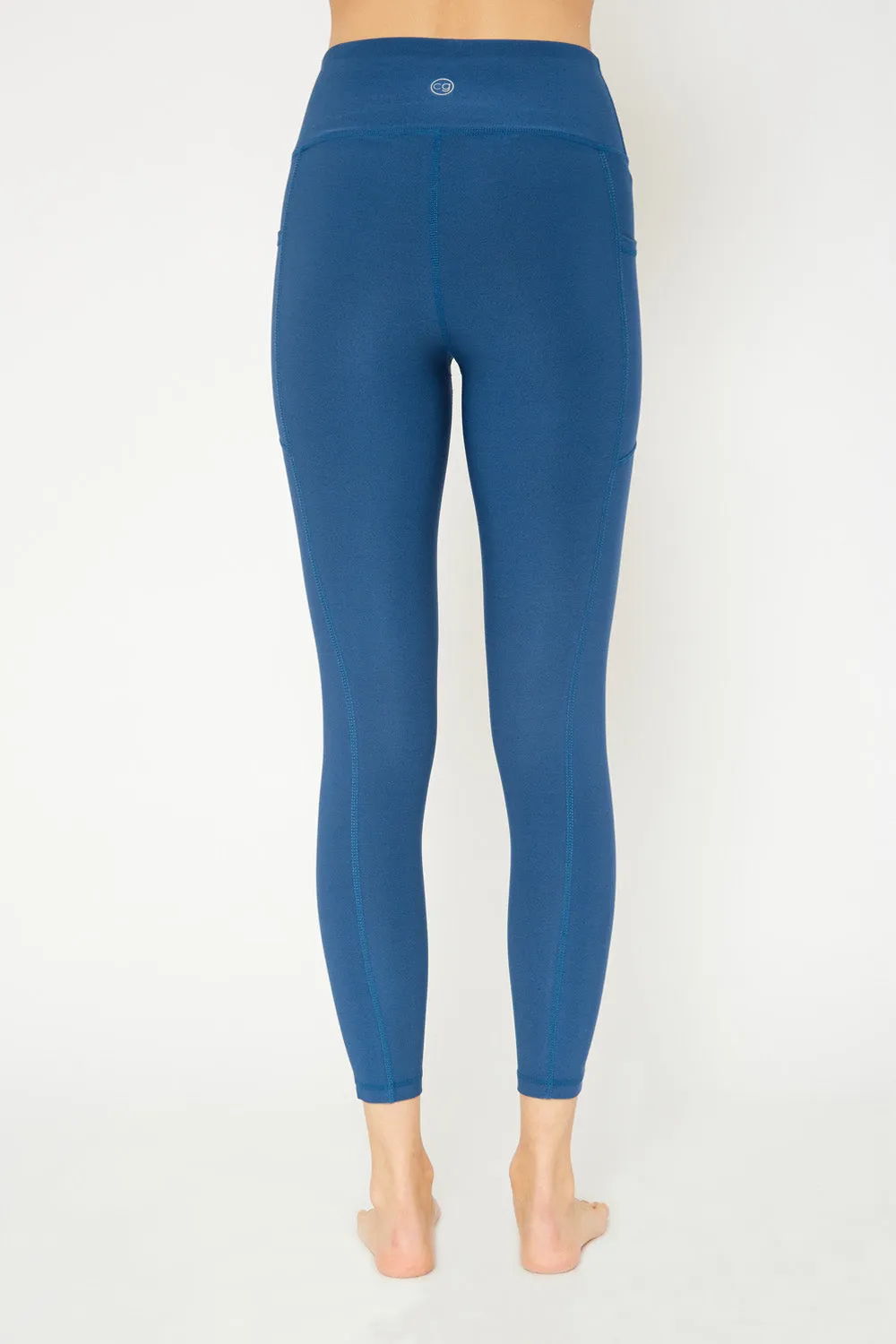 Cover Girl label mid rise 7/8 leggings