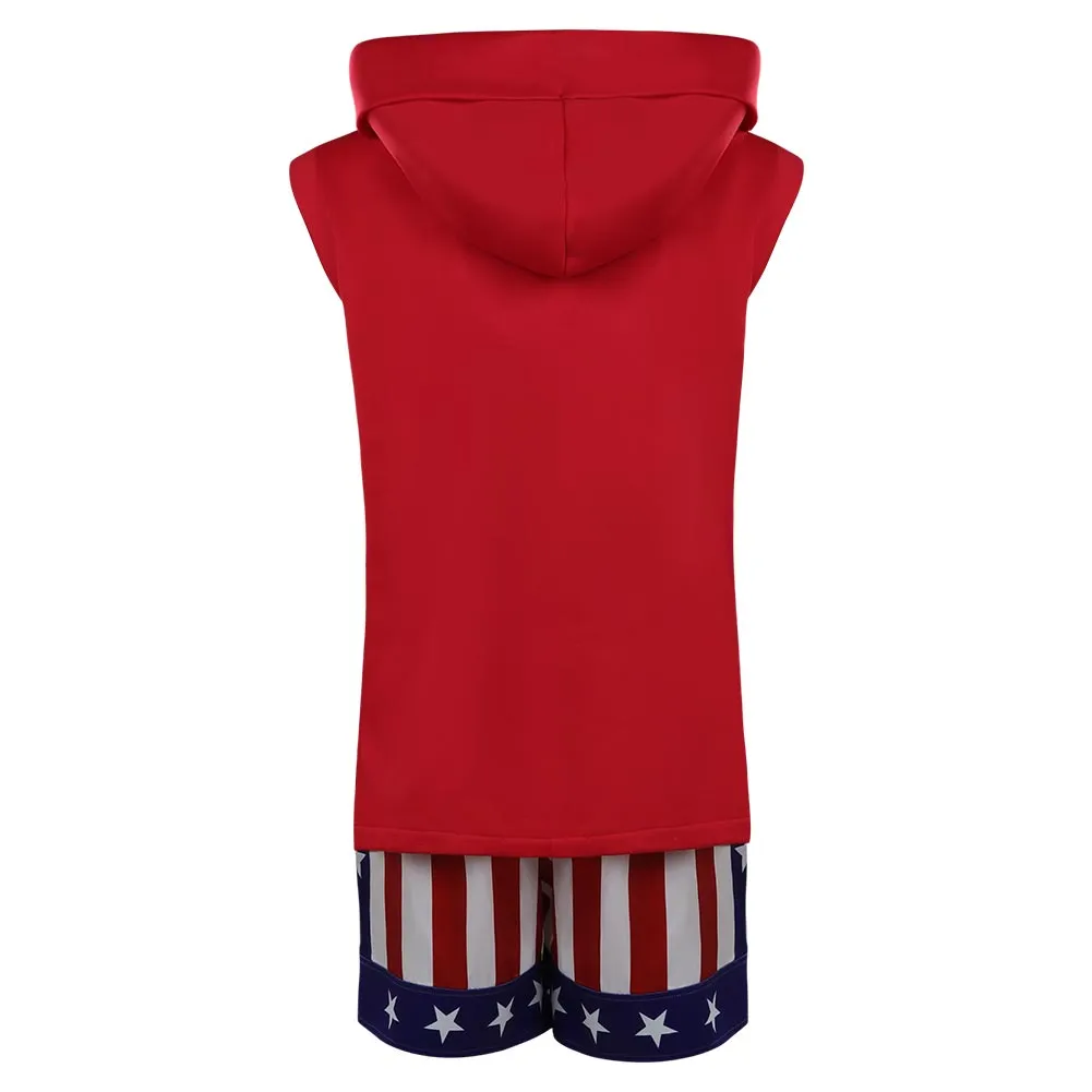 Creed3 Adonis Creed Vest Shorts Cosplay Costume  Outfits Halloween Carnival Suit