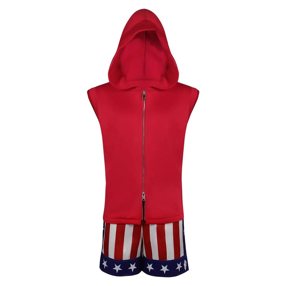 Creed3 Adonis Creed Vest Shorts Cosplay Costume  Outfits Halloween Carnival Suit