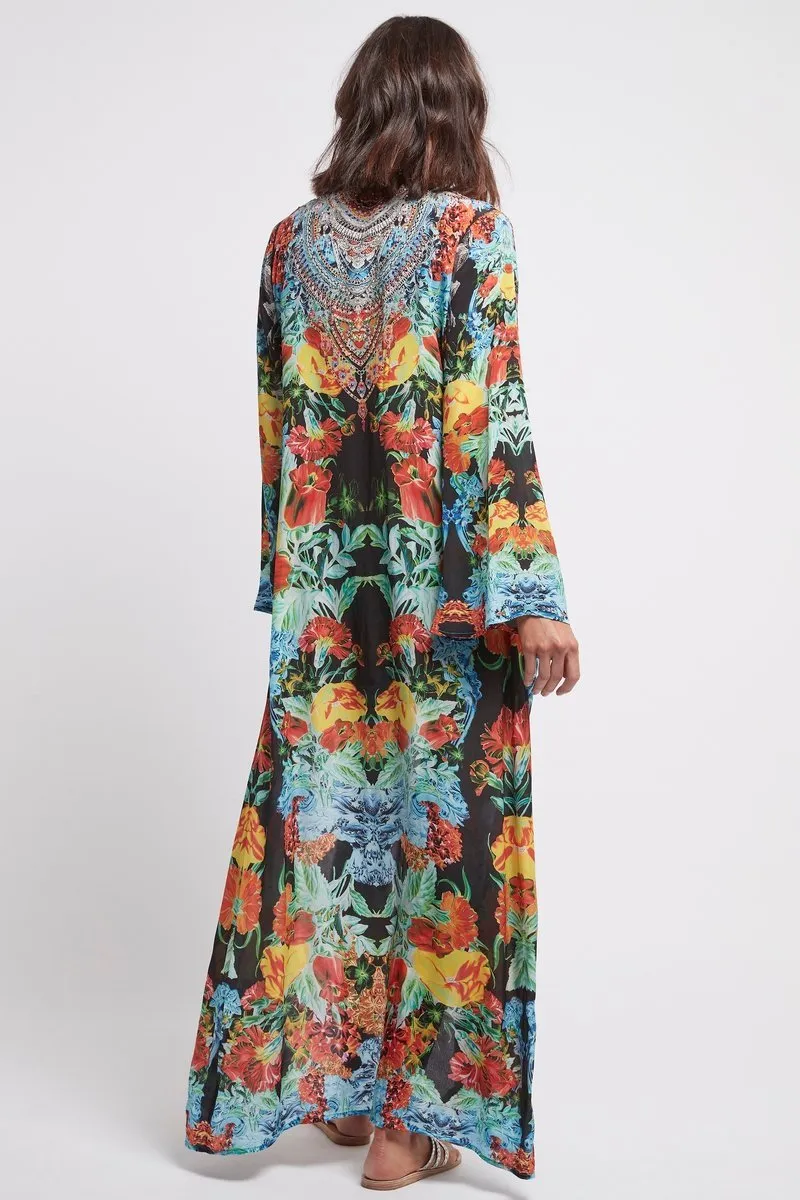 Cuban Nights Wrap Dress