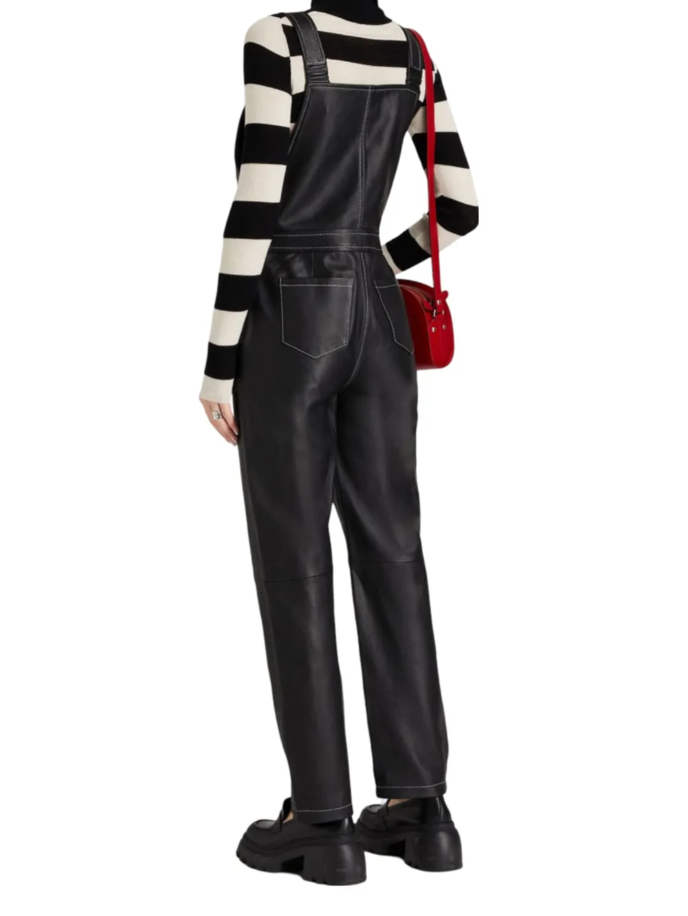 Dagger Arcane Leather Overalls for Women