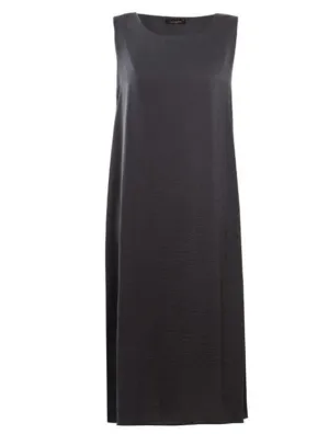 Dark Grey Slip Dress
