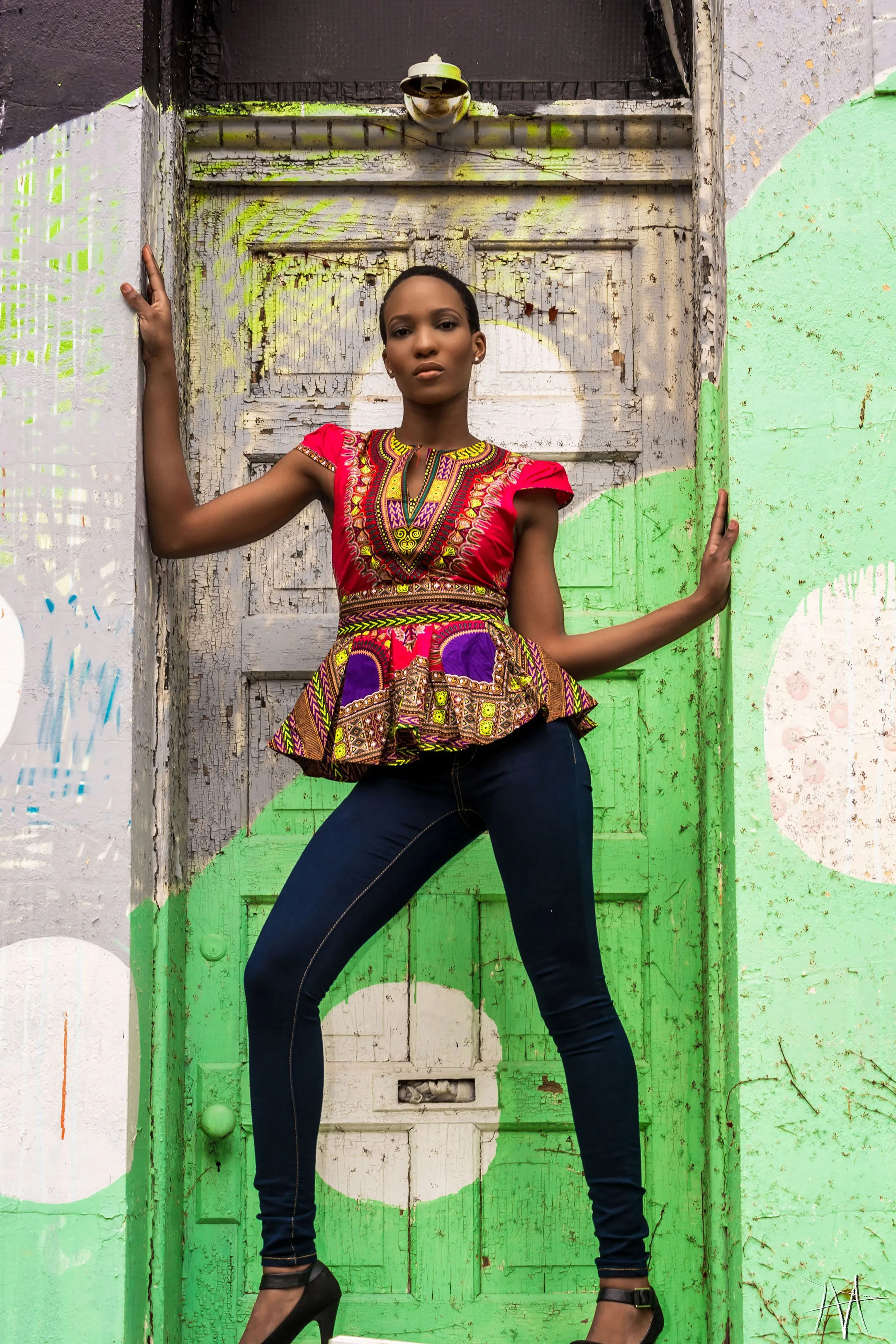 Dashiki Peplum