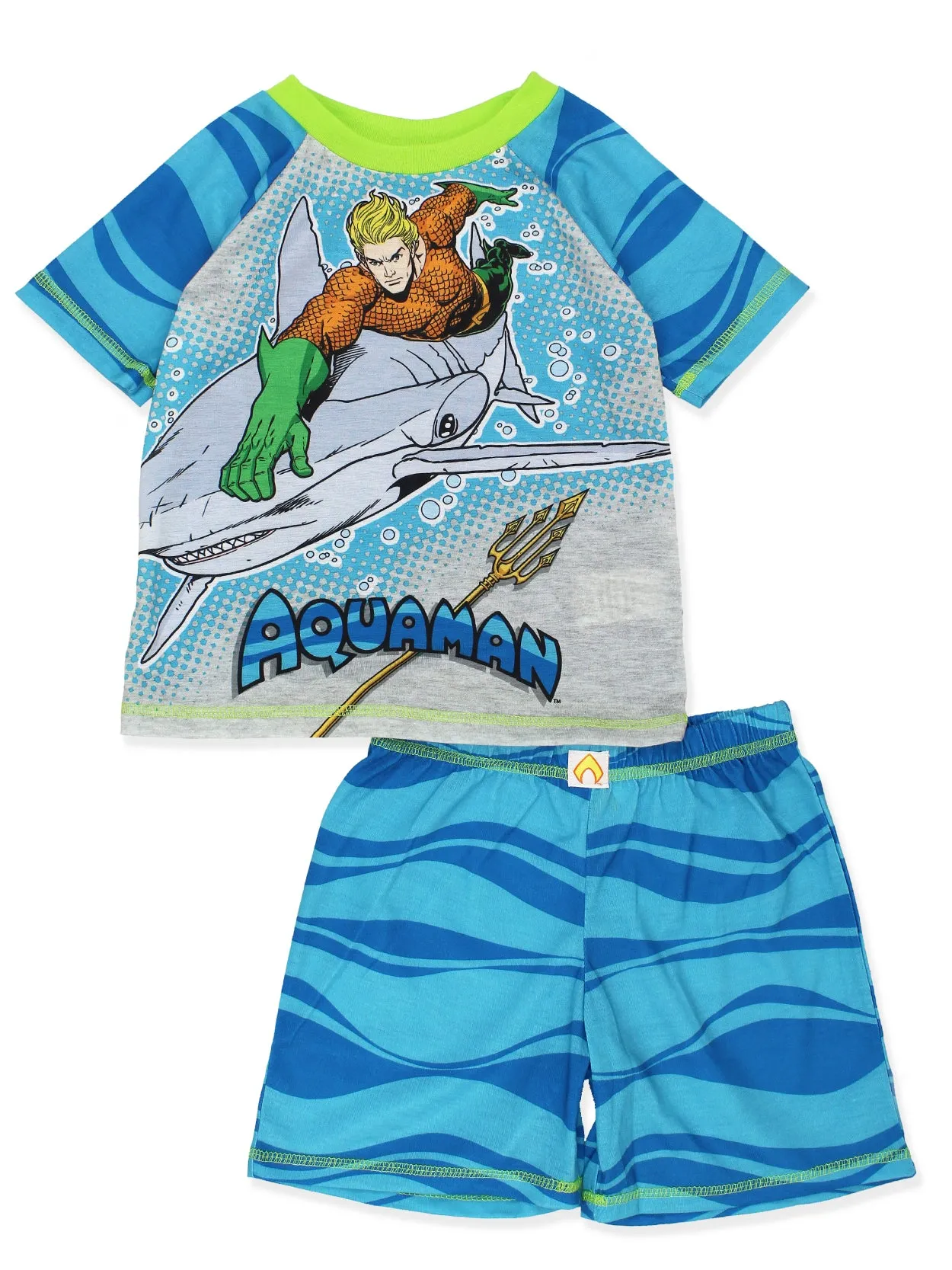 DC Comics Justice League Aquaman Pajamas Set