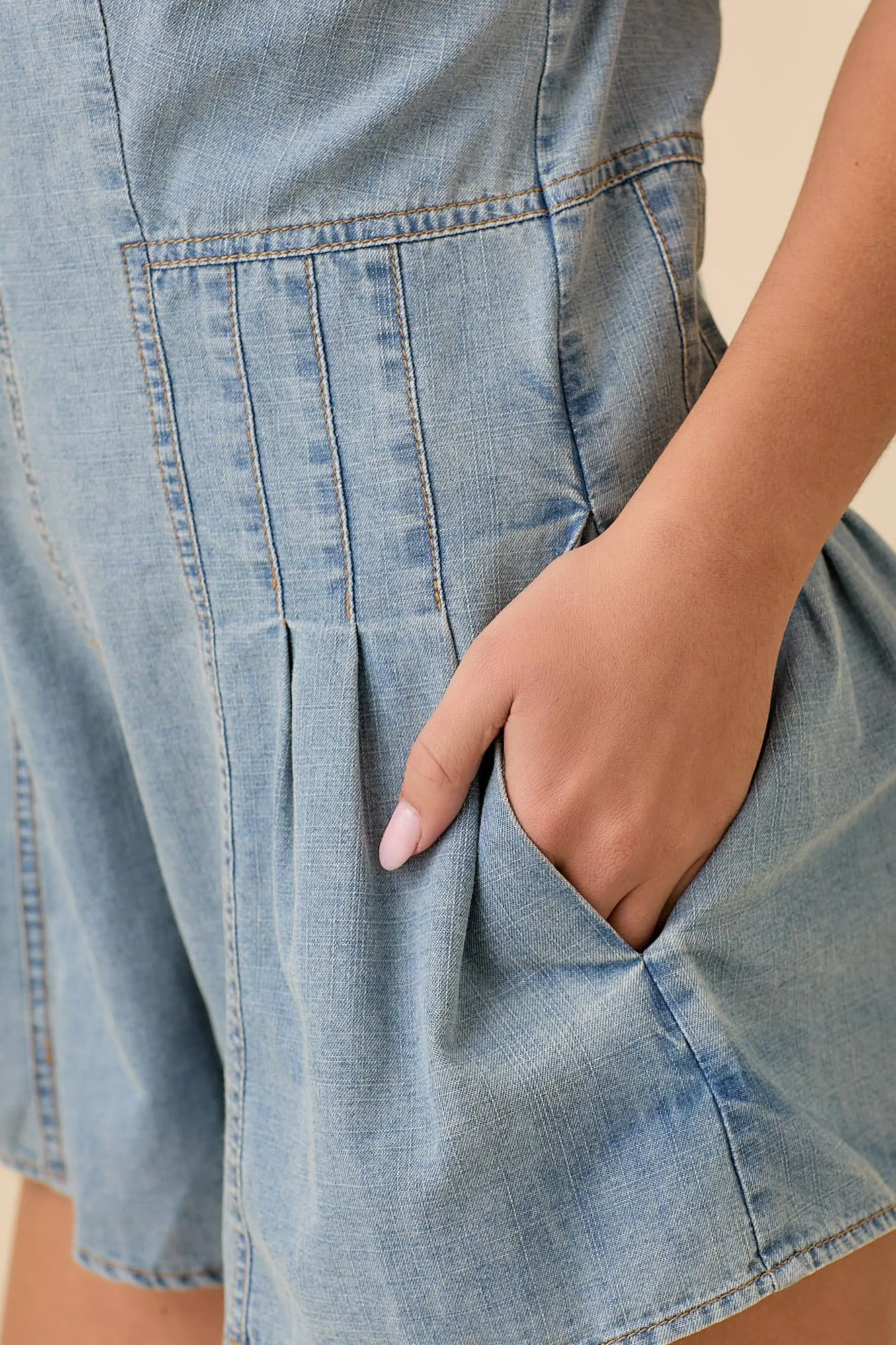 Denim Dreams Romper