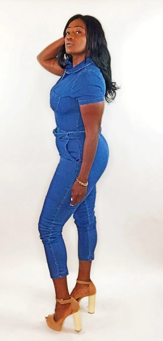 Denim Jumpsuit