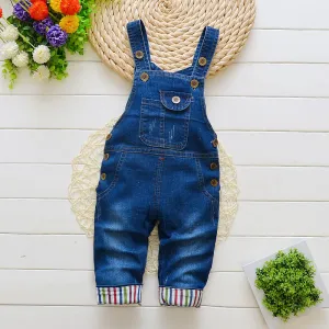Denim Overalls for Boys and Girls