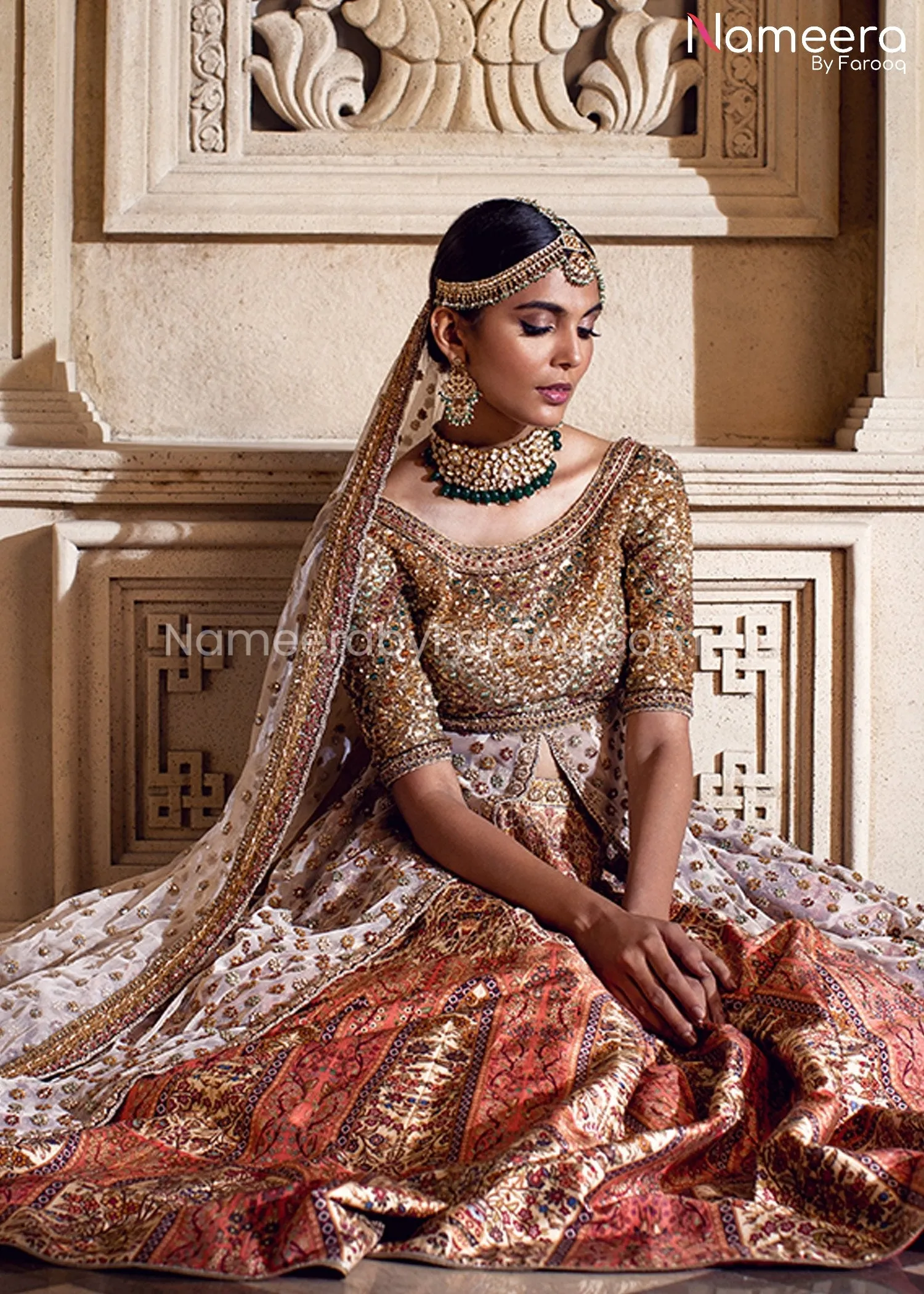Designer New Lehenga Bridal with Embroidery 2021 #BB285
