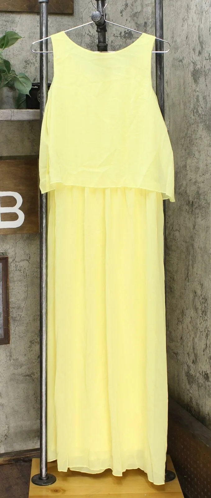 DG2 by Diane Gilman Mixed Media Easy Tank Maxi Dress