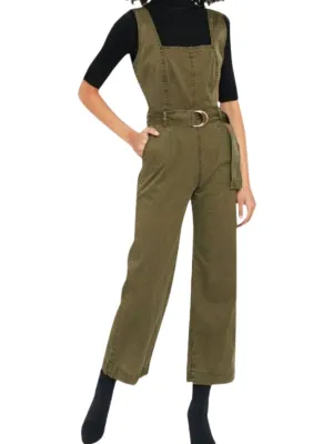DL1961 Women's Tulare Hepburn Wide Leg Denim Jumpsuit NWT