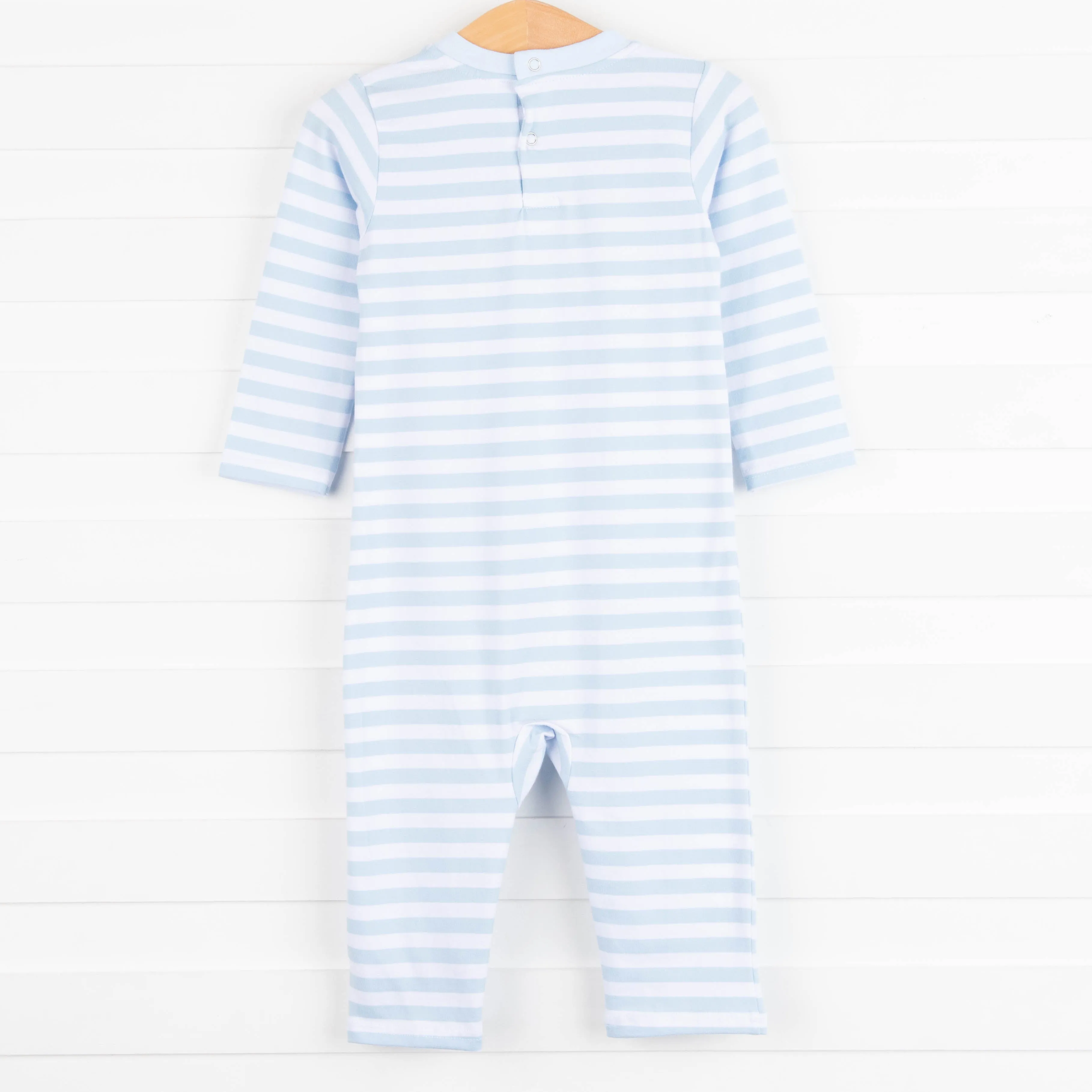 Dominic the Dino Romper, Light Blue