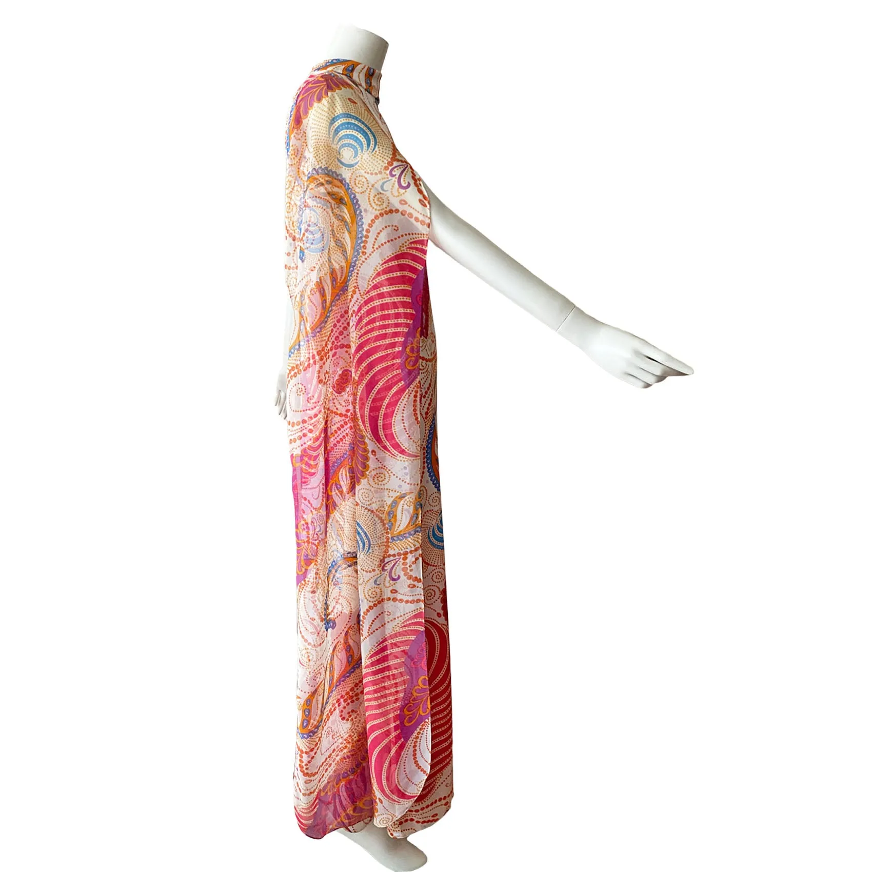 Don Luis De Espana 1970s Maxi Dress