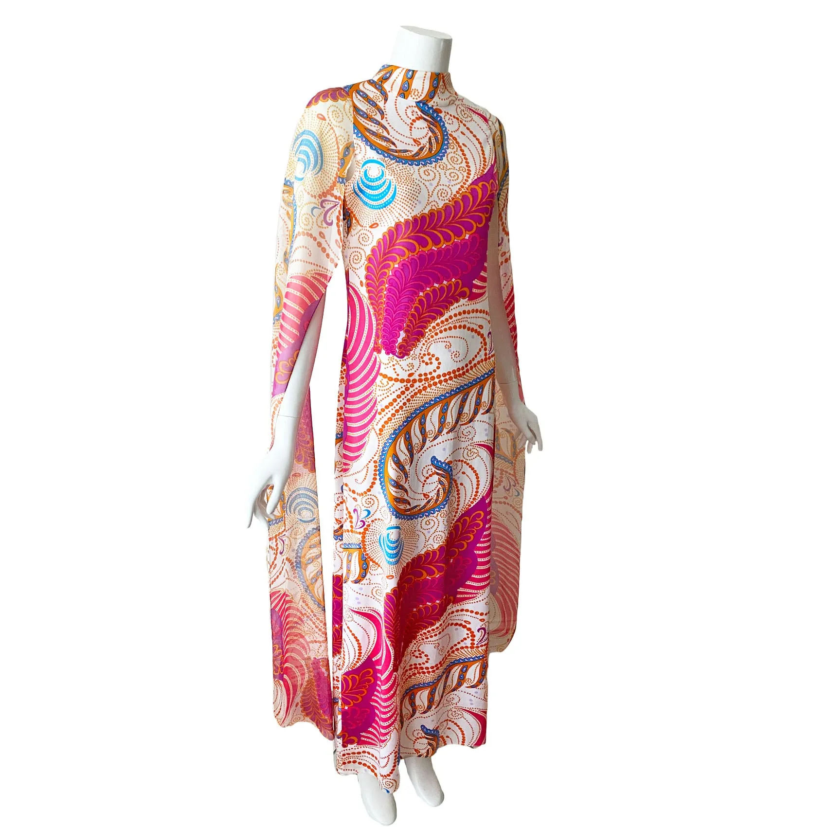 Don Luis De Espana 1970s Maxi Dress