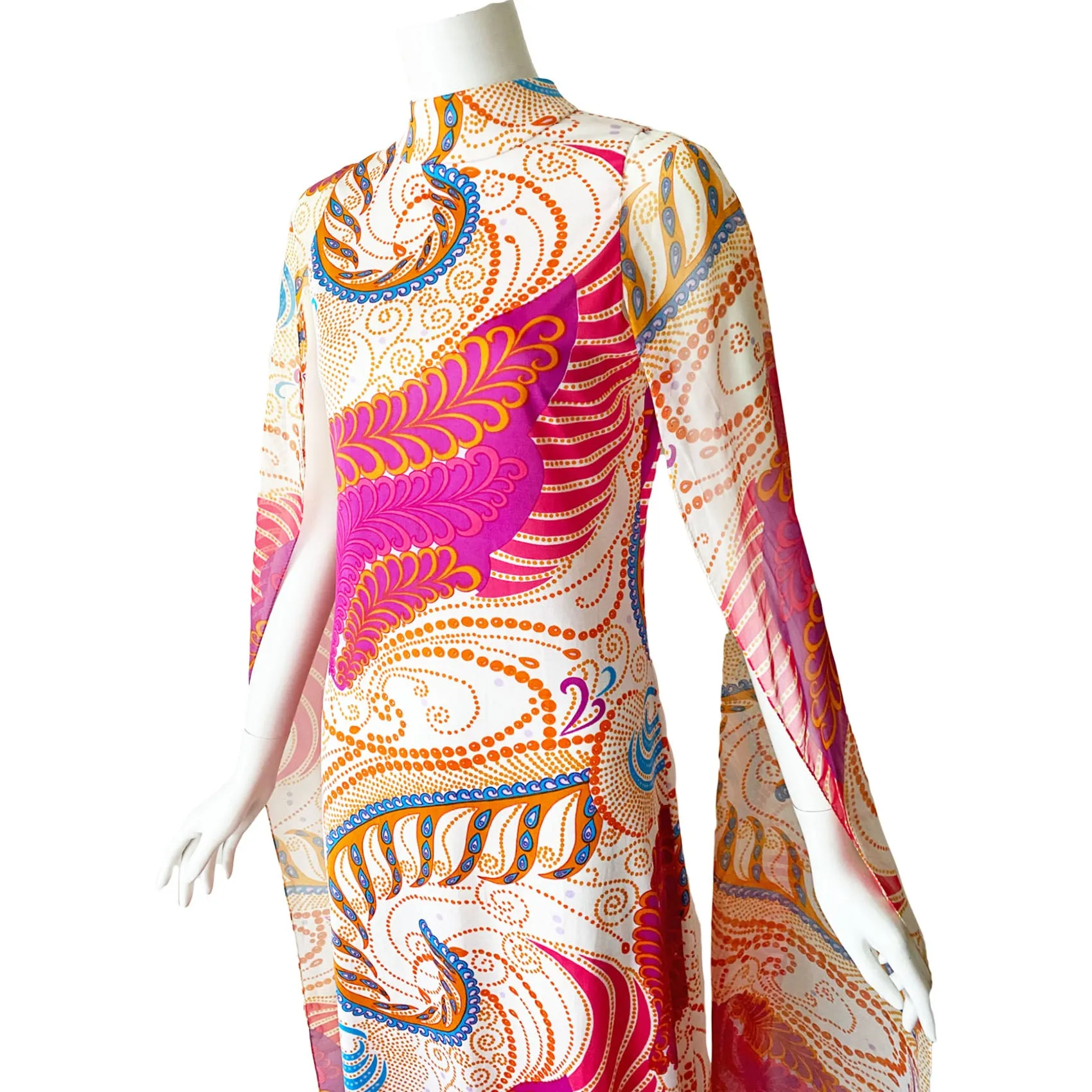 Don Luis De Espana 1970s Maxi Dress