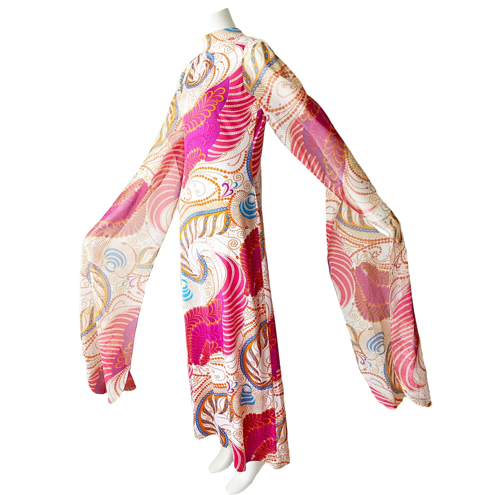Don Luis De Espana 1970s Maxi Dress