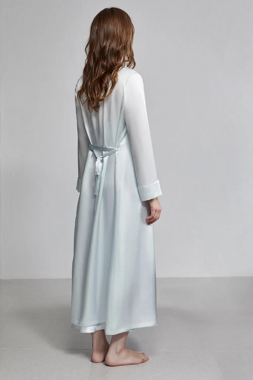 double breasted robe, iceberg