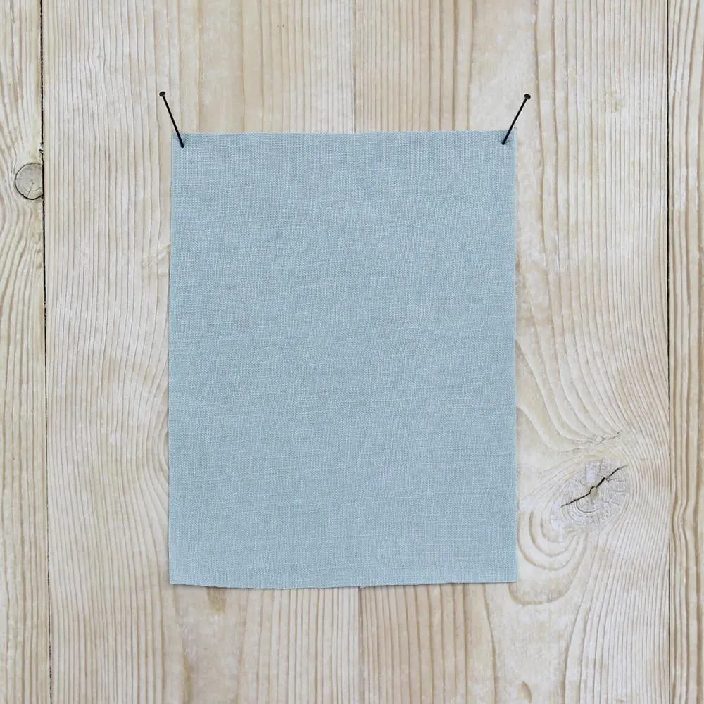 Duck Egg Blue Linen Romper or Swing Top