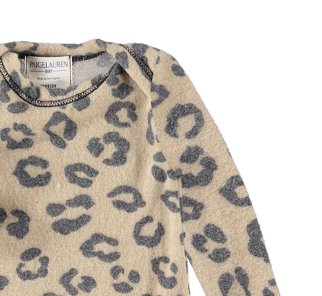 Eco-Animal Hacci Pajama