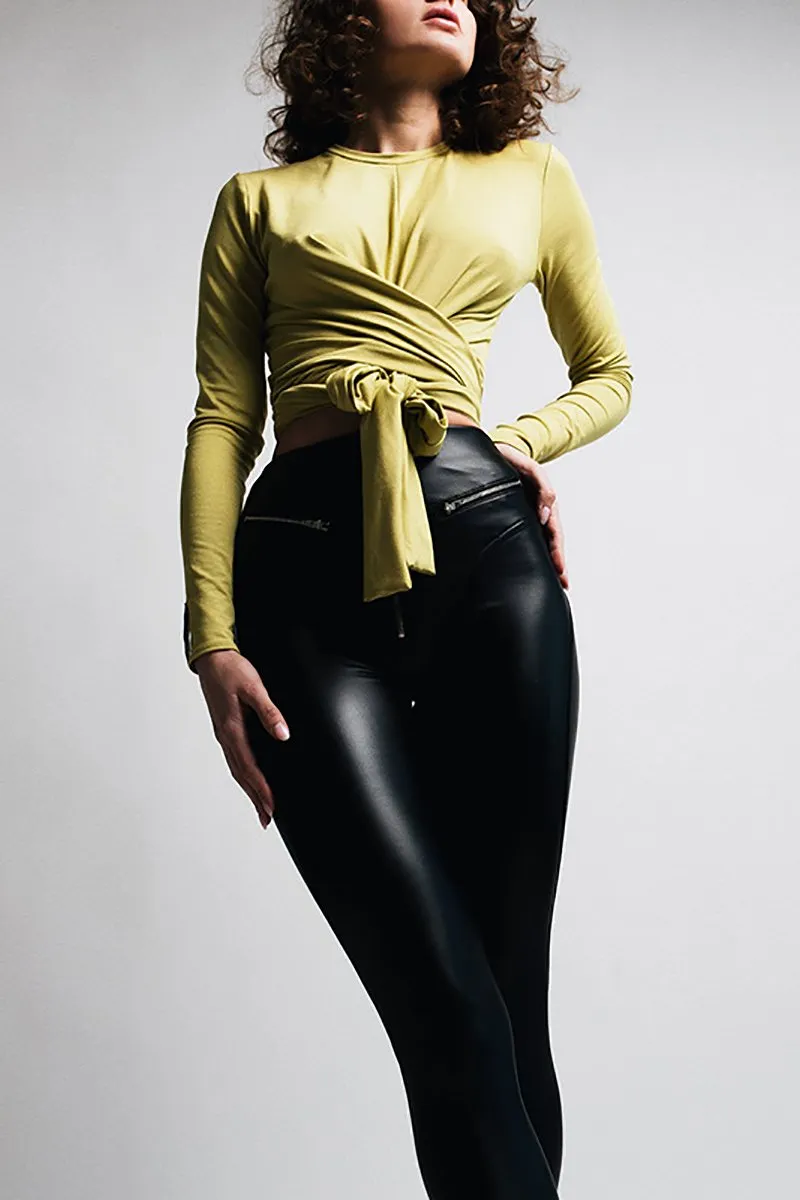 Eco Leather Leggings