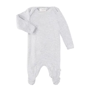 Eco-Rib Lap Tee Footie Pajama