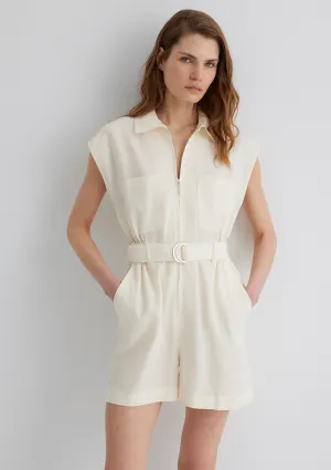 Ecru Jumpsuit