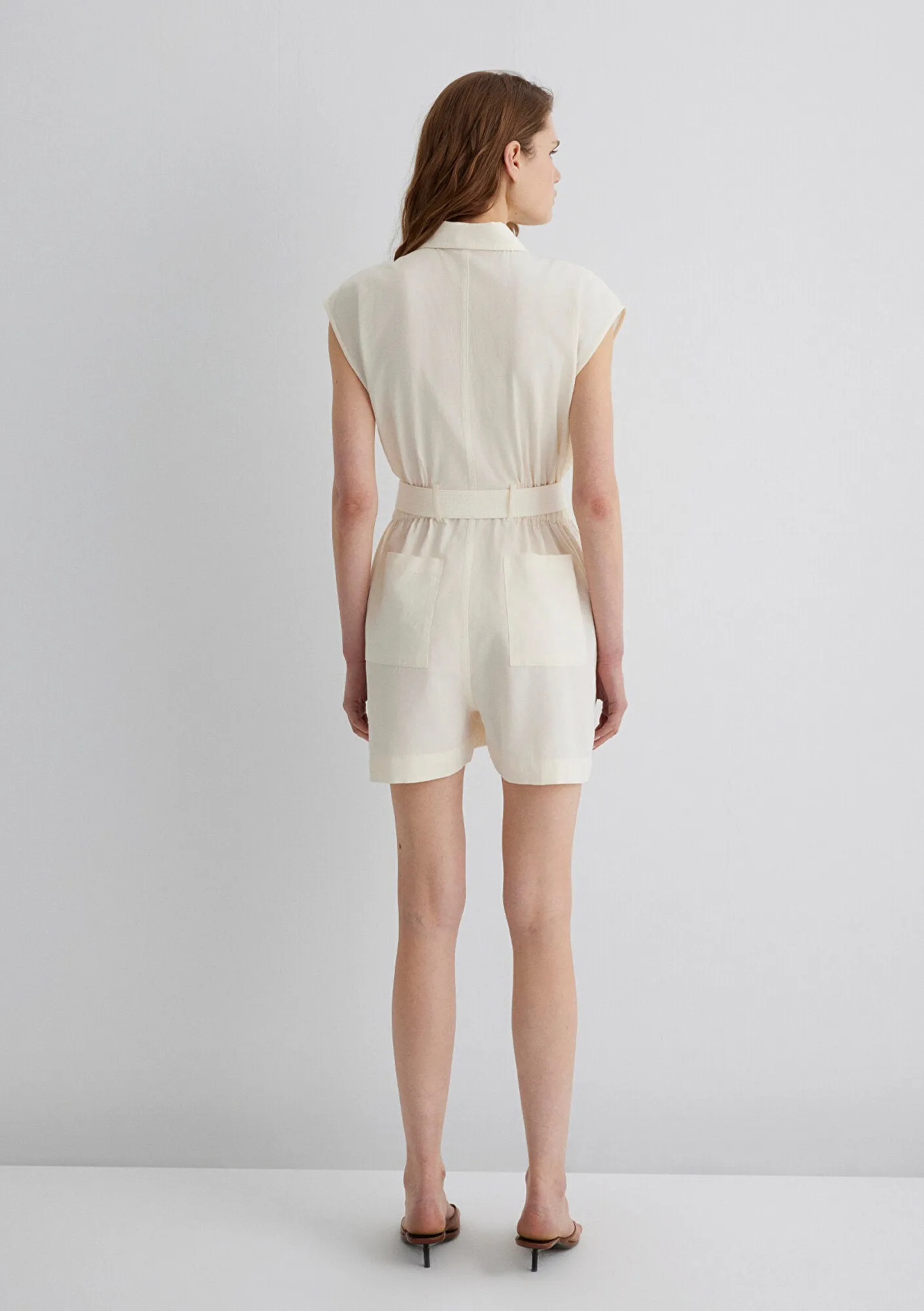 Ecru Jumpsuit