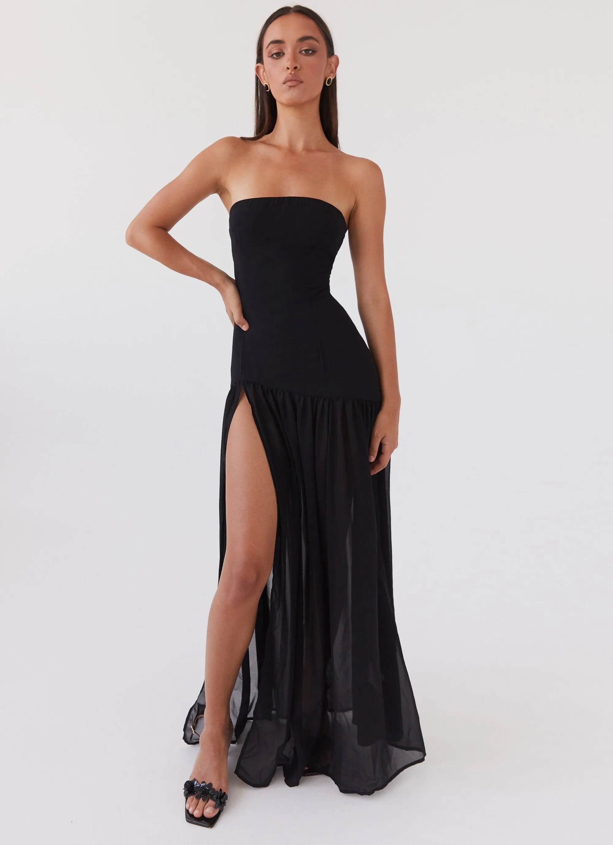 EDEN - STRAPLESS MAXI DRESS