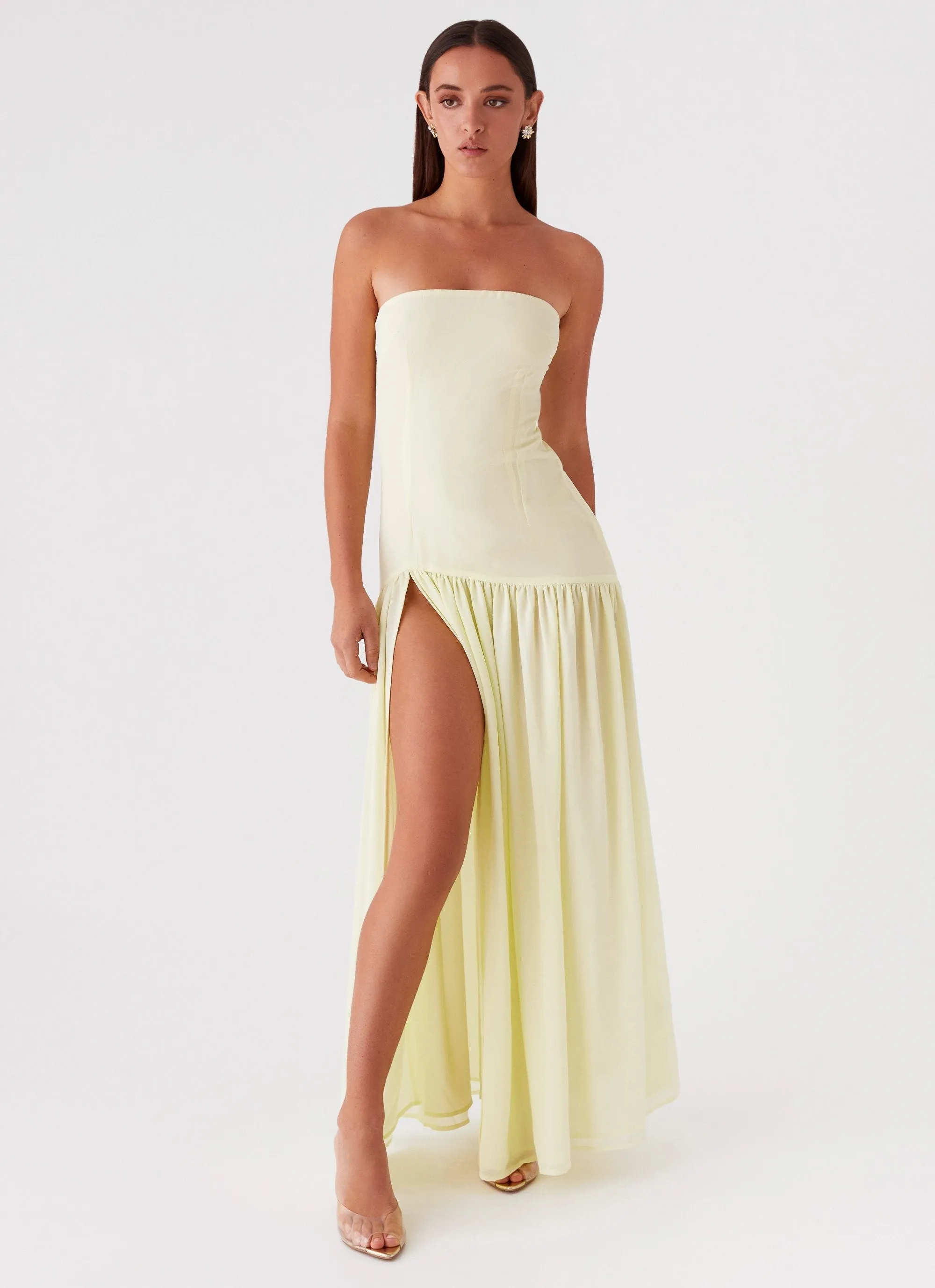 EDEN - STRAPLESS MAXI DRESS
