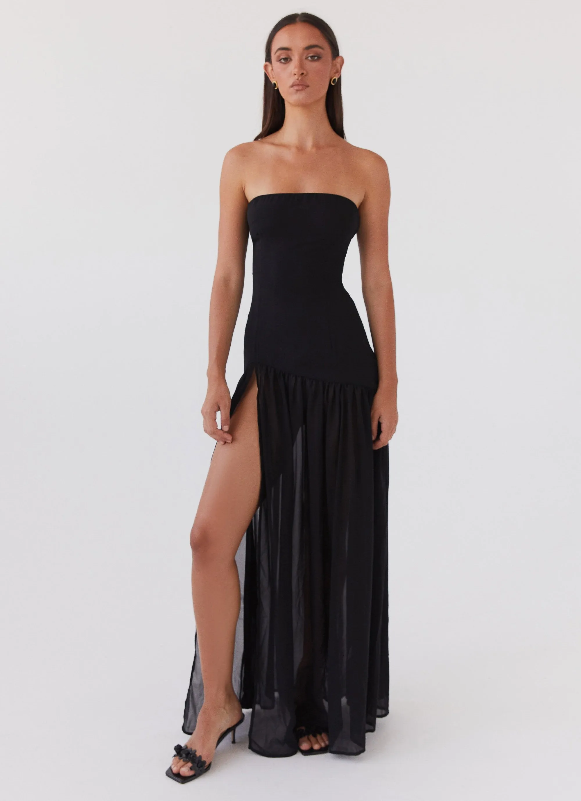 EDEN - STRAPLESS MAXI DRESS